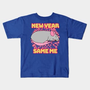 New Year, Same Me (Full Color Version) Kids T-Shirt